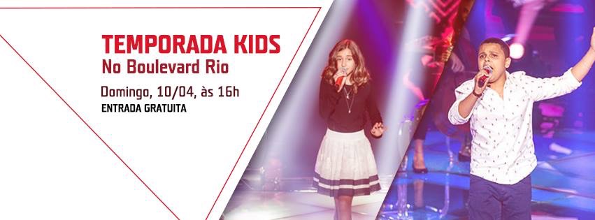 The Voice Kids Boulevard rio 