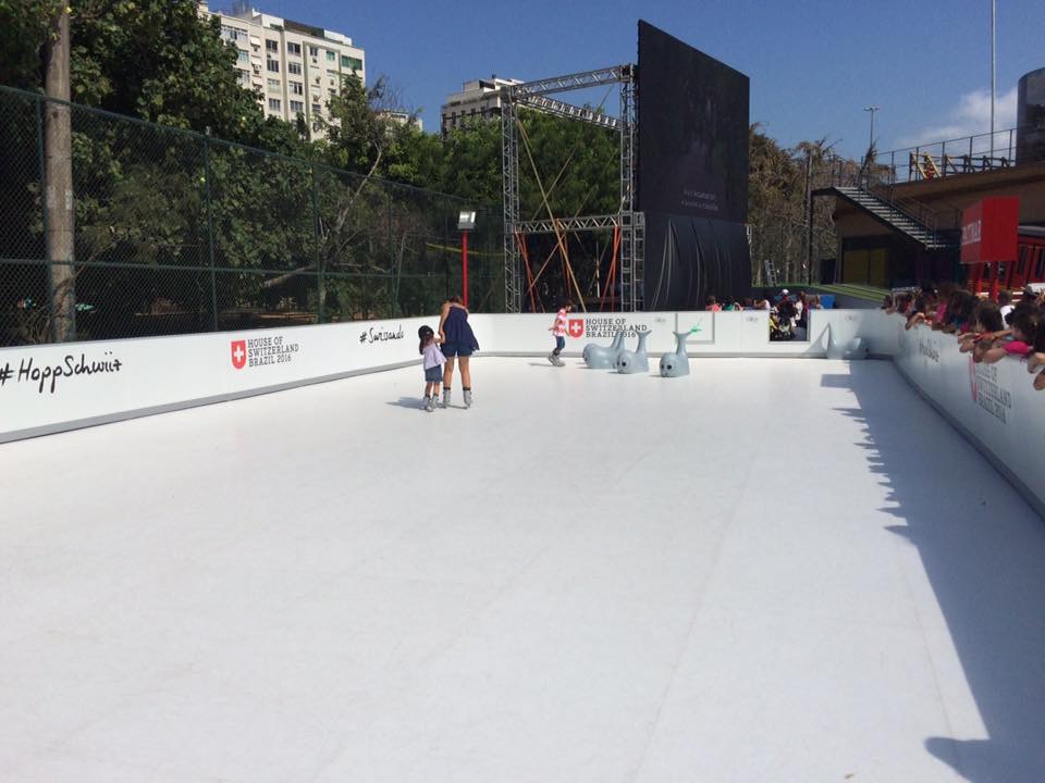 Pista de Patinação Sintética 