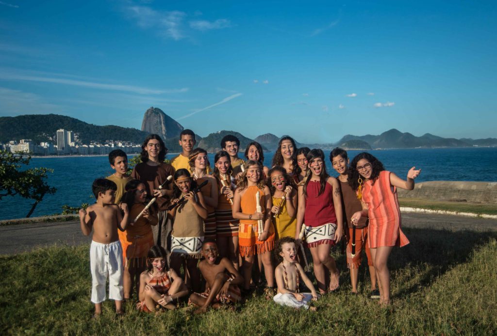Rio de Janeiro com crianças