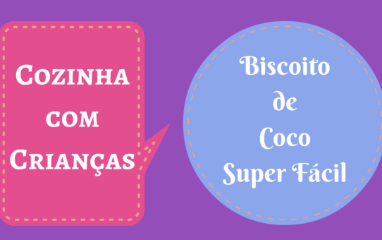 Receita Biscoito de Coco - Cozinha com Crianças