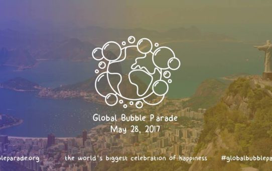 Global Bubble Parede - Bolhas de Sabão Pela Paz Mundial