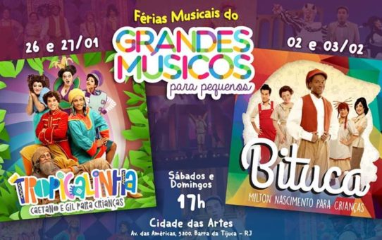 Férias Musicais dos Grandes Músicos para Pequenos Cidade das Artes