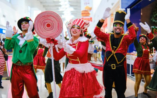 Natal do Bob Esponja Shopping Grande Rio