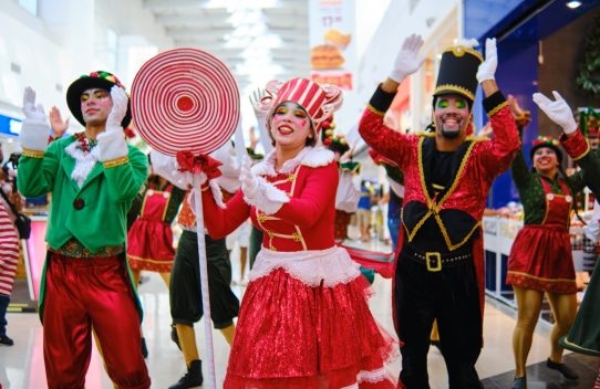 Natal do Bob Esponja Shopping Grande Rio