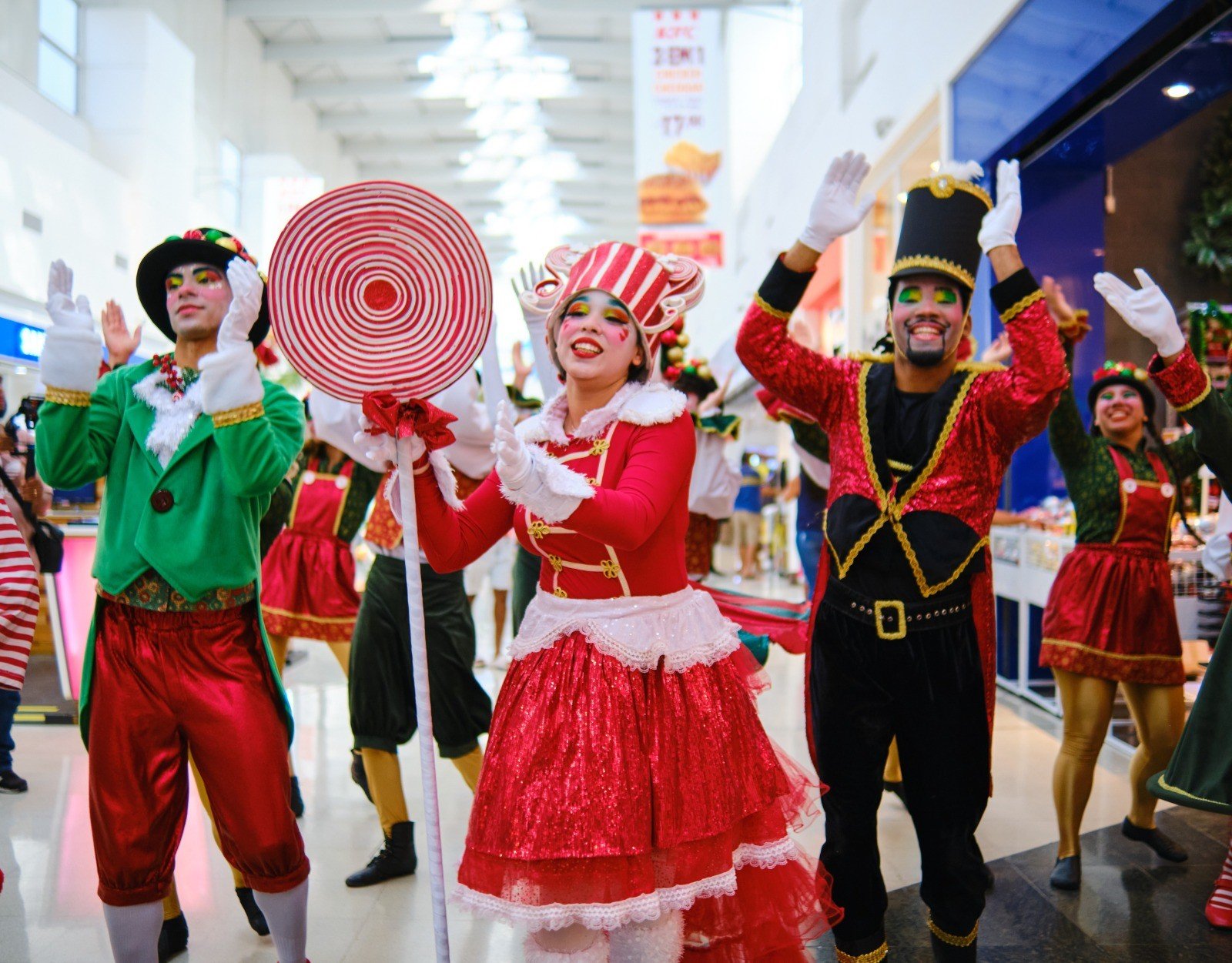 Natal do Bob Esponja Shopping Grande Rio