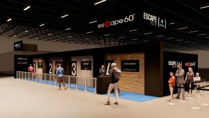 Bienal do Livro terá Escape 60
