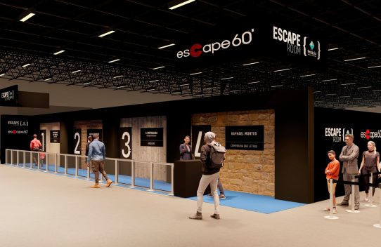 Bienal do Livro terá Escape 60