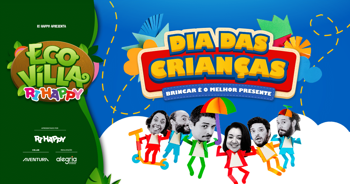 Dia das Crianças na EcoVilla Ri Happy